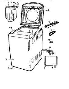 Part Location Diagram of 285069-00 Black and Decker Timing Belt